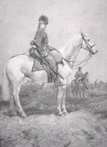 Henry Lee en 1780, illustration de Harper