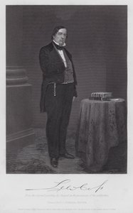 Lewis Cass (gravure) - Alonzo (after) Chappel
