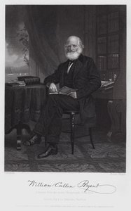 William Cullen Bryant (gravure) - Alonzo (after) Chappel