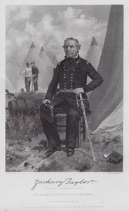 Zachary Taylor (gravure) - Alonzo (after) Chappel