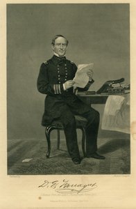 "Adm. David Farragut" (Union) - Alonzo Chappel