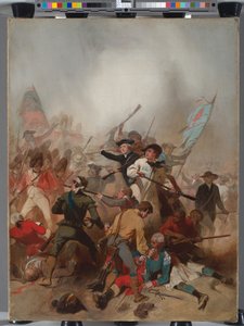 Bataille de Bunker Hill, 17 juin 1775, 1859 - Alonzo Chappel