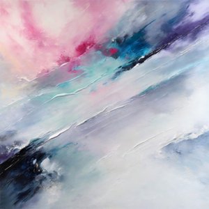Mouvement de couleurs éthérées