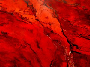 Flux rouge flamboyant