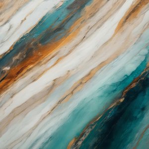 Marbre bleu sarcelle et or fluide