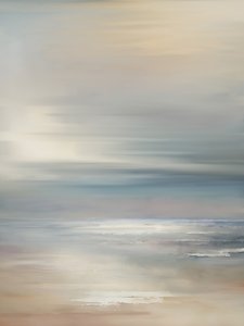 Horizon océanique brumeux