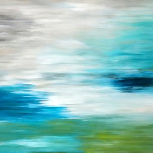 Paysage abstrait serein