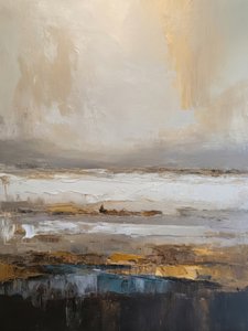 Paysage abstrait serein