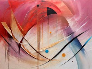 Mouvement abstrait dynamique