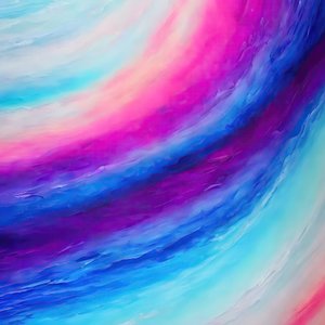 Tourbillons de couleurs vives