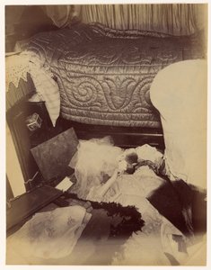 Assassinat de la dame Durand, Vue de la Chambre à Coucher - Alphonse Bertillon