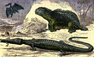 Préhistoire - Période jurassique : Le Téléosaure et l