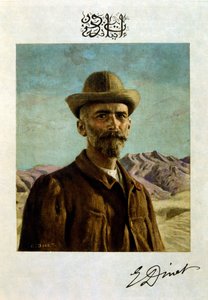 Illustration de Dinet tirée de "Mirages" Scènes de la vie arabe. 1906. Mirages, Scènes de la vie arabe a été illustré par Etienne Dinet et commenté par Silman Ben Ibrahim Bamer. Nasreddine Dinet est né sous le nom d