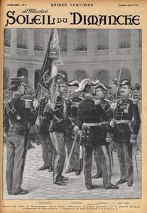 Remise des croix de commandeur de la Légion d