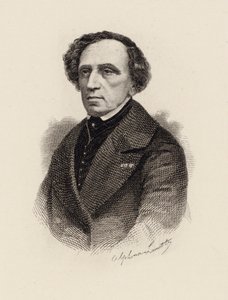Portrait du compositeur Giacomo Meyerbeer 1791-1864, 1875 - Alphonse Lamotte