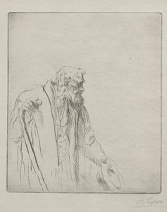 Un mendiant - Alphonse Legros