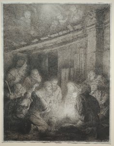 Adoration des bergers - Alphonse Legros