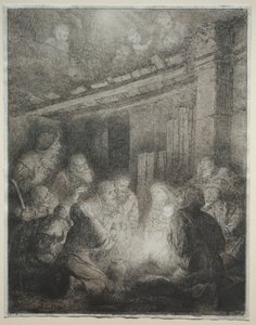 Adoration des bergers - Alphonse Legros