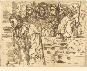 Les archers, 1862 - Alphonse Legros