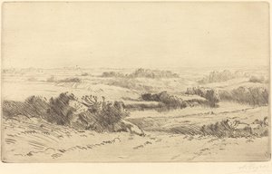 Les bords de la Yanne - Alphonse Legros