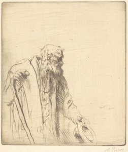 Un mendiant - Alphonse Legros