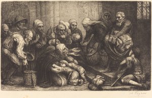 Mendiants de Bruxelles - Alphonse Legros