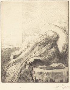 Le convalescent - Alphonse Legros