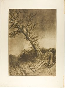 La mort du vagabond - Alphonse Legros