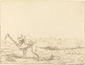 Le piocheur - Alphonse Legros