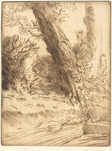 Bord de ruisseau - Alphonse Legros