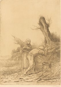 Les faiseurs de fagots - Alphonse Legros