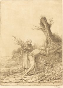 Les faiseurs de fagots - Alphonse Legros