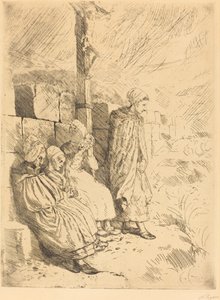 Femmes de pêcheurs - Alphonse Legros