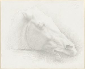Tête de cheval du Parthénon - Alphonse Legros