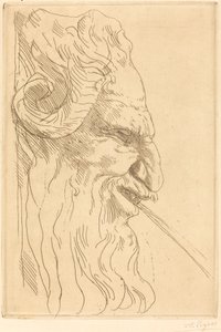 Tête de satyre