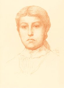 Tête de jeune fille - Alphonse Legros