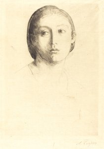 Tête de jeune fille