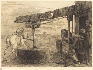 Le manège - Alphonse Legros