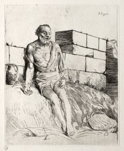 Job (Première Planche) - Alphonse Legros