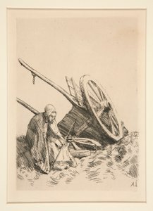 La Charette Brisée - Alphonse Legros