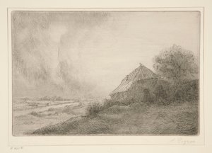 La Masure sur la Colline - Alphonse Legros