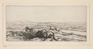 La Vallée des Dunes - Alphonse Legros