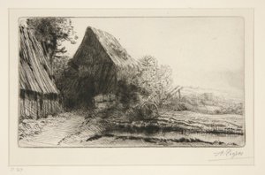 La maison du charron - Alphonse Legros