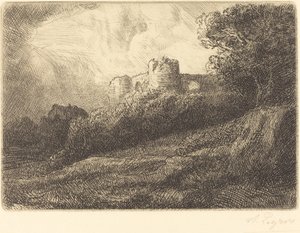 Paysage - Alphonse Legros