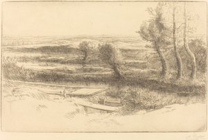 Paysage - Alphonse Legros