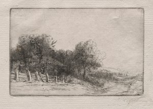Paysage - Alphonse Legros