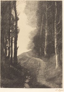 Le paysage aux bouleaux
