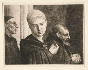 Le Baptême - Alphonse Legros