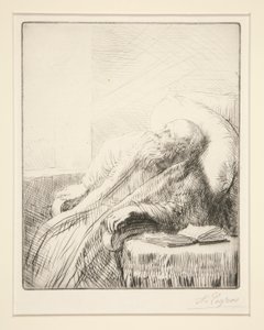 Le convalescent - Alphonse Legros