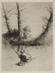 Le Pêcheur à la Ligne - Alphonse Legros